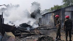 कपास उद्योगमा आगलागीबाट ६० लाखको क्षति